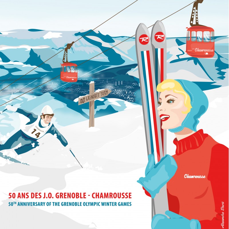 Chamrousse fête son anniversaire : les Jo c'était il y a 50 ans