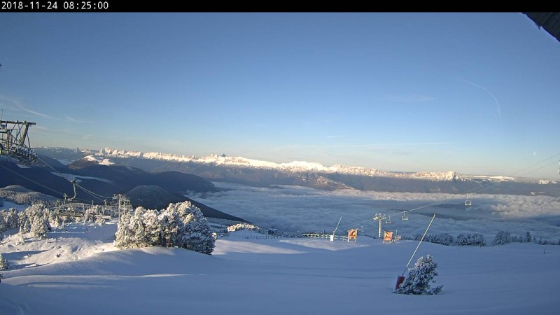 première neige 24/11/18 enfin !